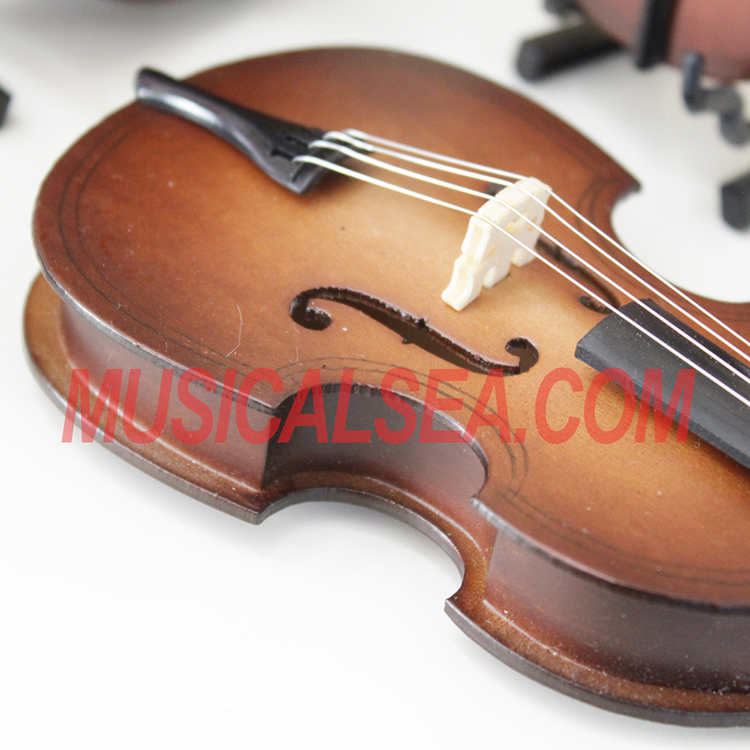 mini violin music box